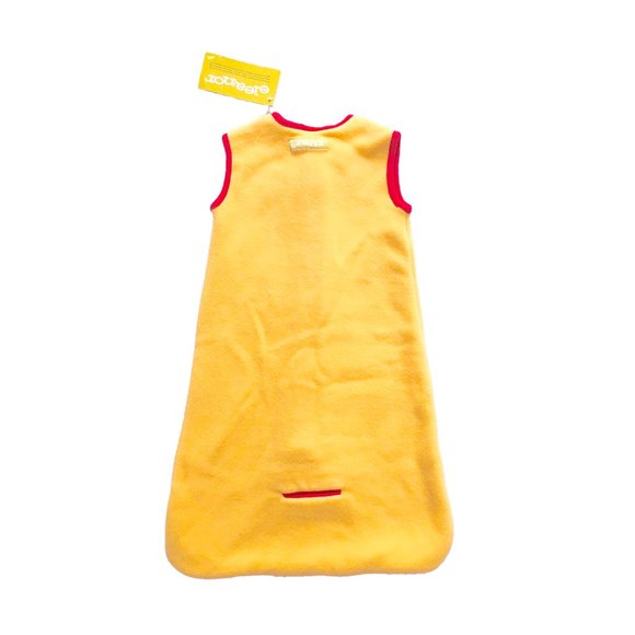 Eleanor by Kalencom Yellow Baby Sleeping Bag - 0-9 mos. Infant Fleece Sleep Sack - Picture 4 of 4